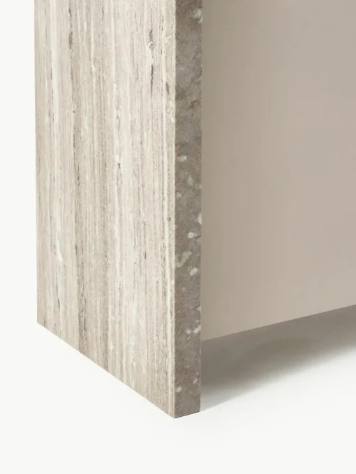 Sideboard Bruce aus Marmor und Metall