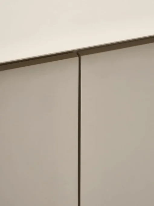 Sideboard Bruce aus Marmor und Metall