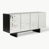 Sideboard Caldera aus Edelstahl
