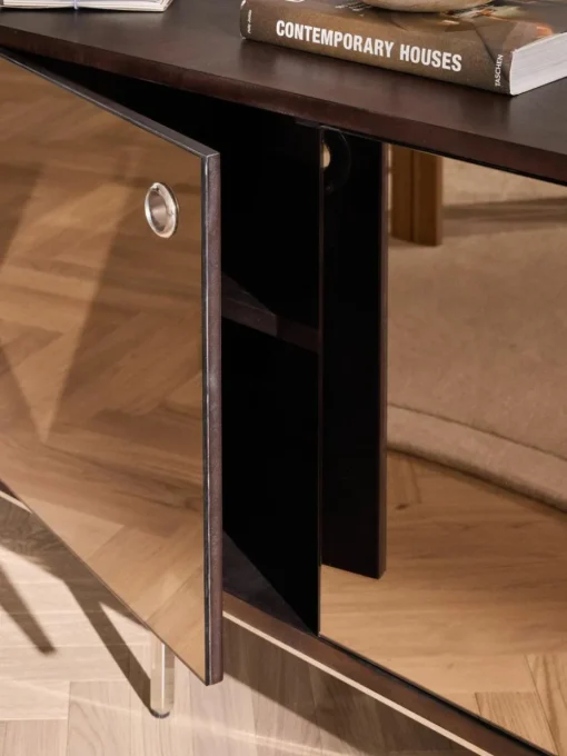 Sideboard Scarlett mit Spiegelglas-Türen