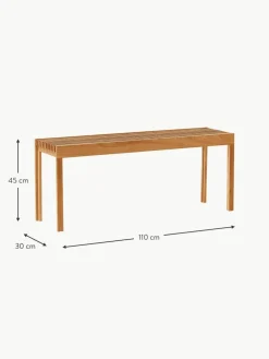 Sitzbank Lightweight aus Eichenholz