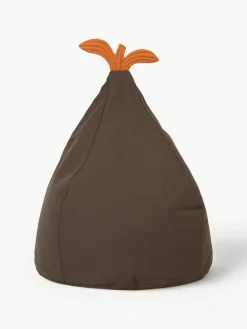 Sitzsack Pear Bean aus Bio-Baumwolle