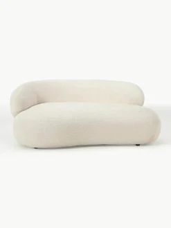 Sofa Alba (2-Sitzer) aus Teddy-Bouclé