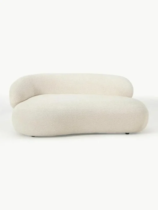 Sofa Alba (2-Sitzer) aus Teddy-Bouclé