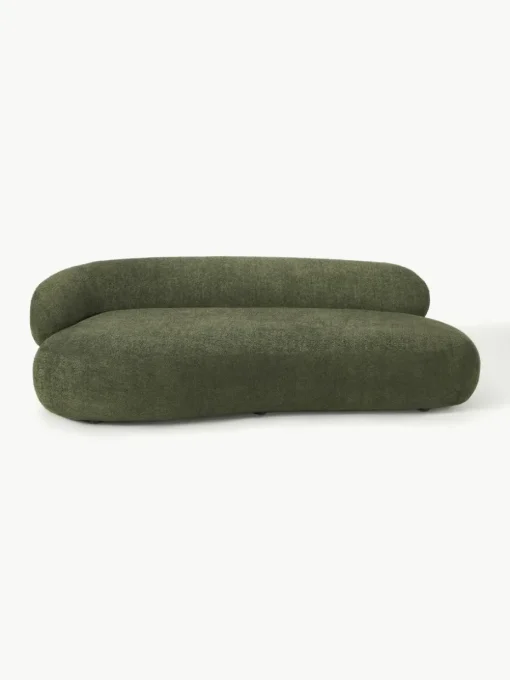 Sofa Alba (3-Sitzer) aus Teddy-Bouclé