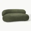 Sofa Alba (2-Sitzer) aus Teddy-Bouclé