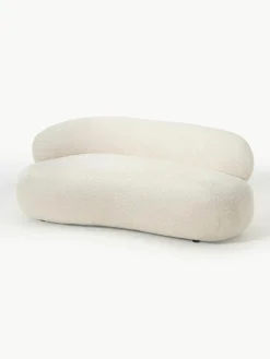 Sofa Alba (2-Sitzer) aus Teddy-Bouclé