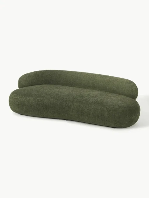 Sofa Alba (3-Sitzer) aus Teddy-Bouclé