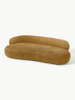 Sofa Alba (3-Sitzer) aus Teddy-Bouclé