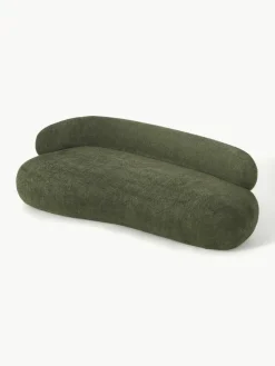 Sofa Alba (3-Sitzer) aus Teddy-Bouclé