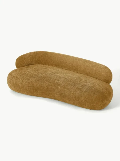 Sofa Alba (3-Sitzer) aus Teddy-Bouclé