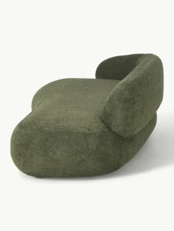 Sofa Alba (3-Sitzer) aus Teddy-Bouclé