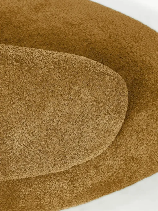 Sofa Alba (3-Sitzer) aus Teddy-Bouclé