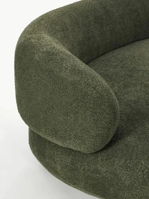 Sofa Alba (3-Sitzer) aus Teddy-Bouclé