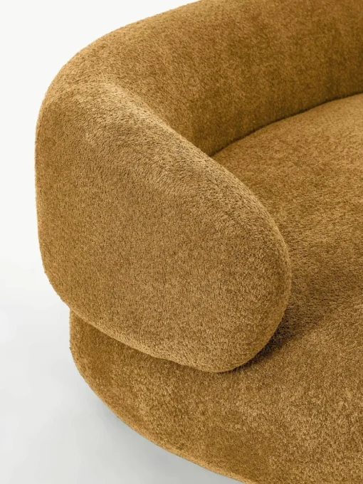 Sofa Alba (2-Sitzer) aus Teddy-Bouclé