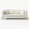Sofa Emma (3-Sitzer) mit Metall-Füßen