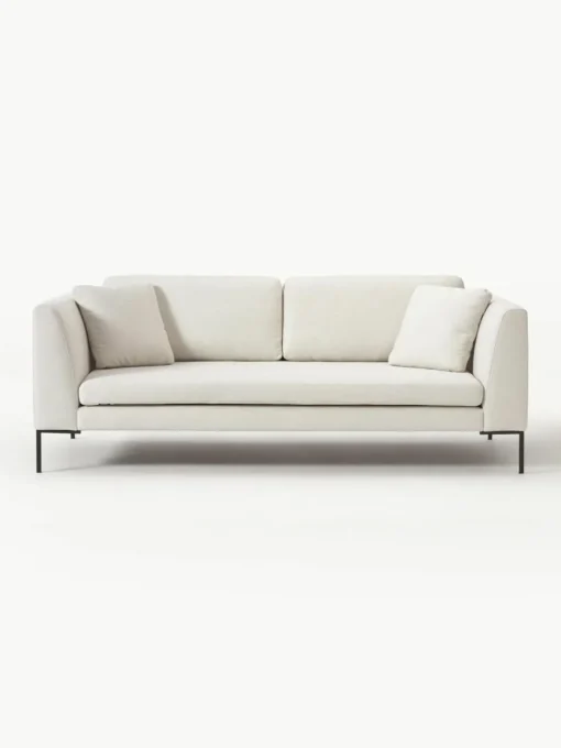 Sofa Emma (3-Sitzer) mit Metall-Füßen