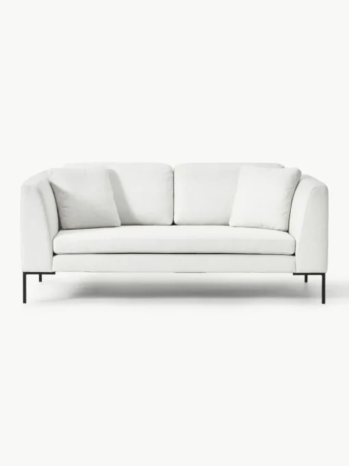 Sofa Emma (3-Sitzer) mit Metall-Füßen