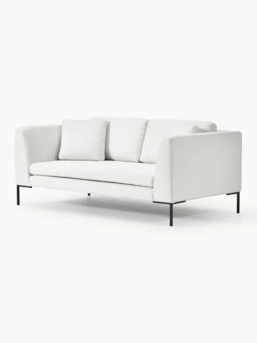 Sofa Emma (3-Sitzer) mit Metall-Füßen