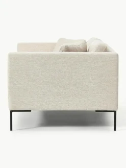 Sofa Emma (3-Sitzer) mit Metall-Füßen