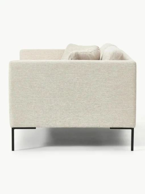 Sofa Emma (3-Sitzer) mit Metall-Füßen