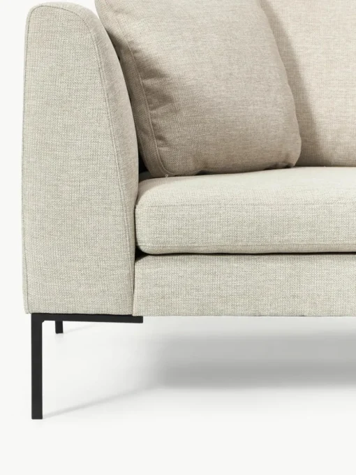 Sofa Emma (3-Sitzer) mit Metall-Füßen