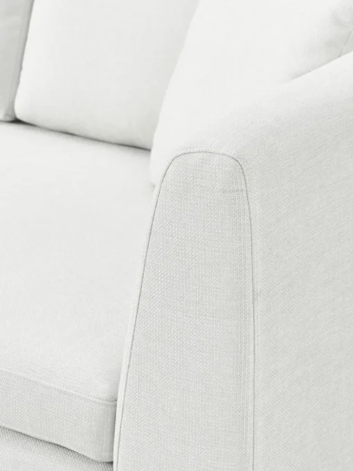 Sofa Emma (3-Sitzer) mit Metall-Füßen