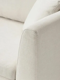 Sofa Emma (3-Sitzer) mit Metall-Füßen