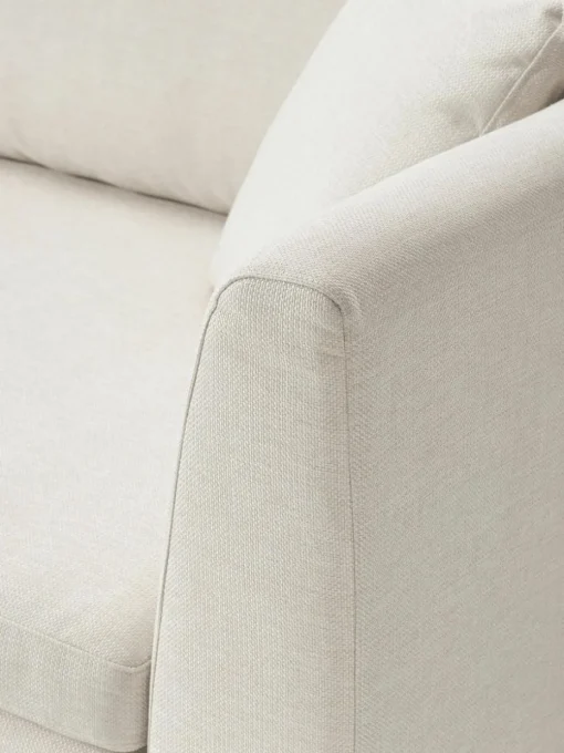 Sofa Emma (3-Sitzer) mit Metall-Füßen