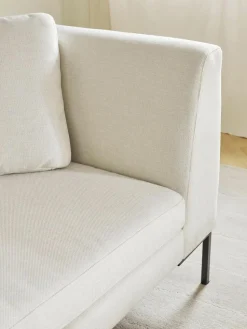 Sofa Emma (3-Sitzer) mit Metall-Füßen