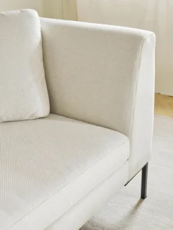 Sofa Emma (3-Sitzer) mit Metall-Füßen
