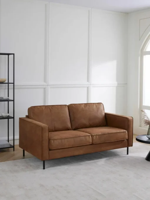 Sofa Hunter (2-Sitzer) aus recyceltem Leder