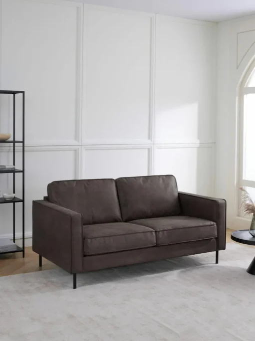 Sofa Hunter (2-Sitzer) aus recyceltem Leder