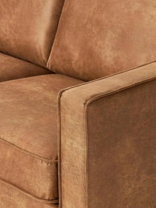 Sofa Hunter (2-Sitzer) aus recyceltem Leder