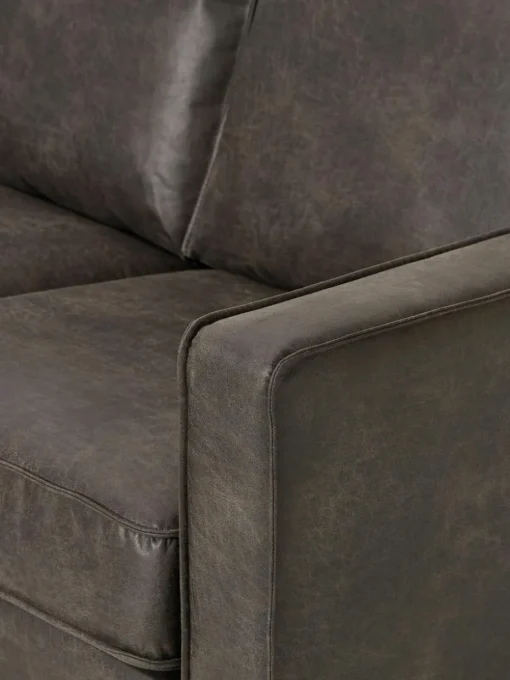 Sofa Hunter (3-Sitzer) aus recyceltem Leder