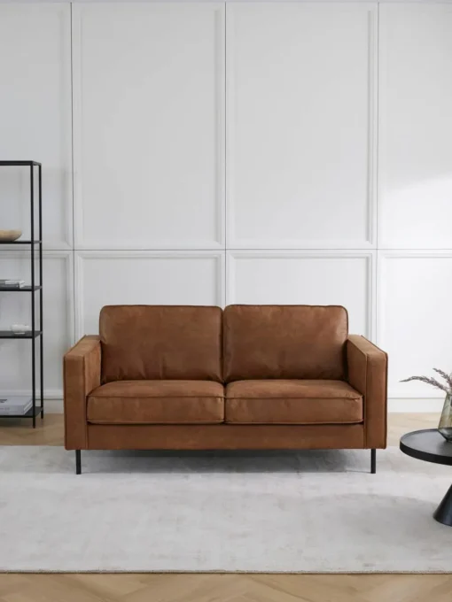 Sofa Hunter (2-Sitzer) aus recyceltem Leder