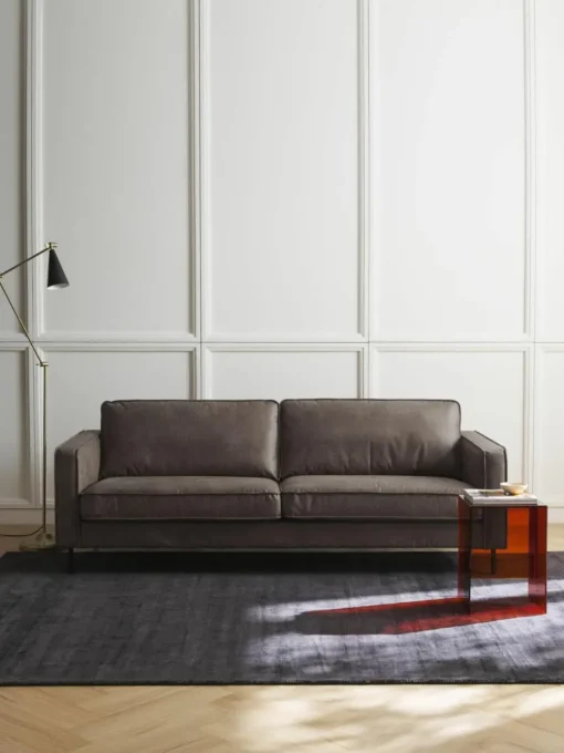 Sofa Hunter (3-Sitzer) aus recyceltem Leder