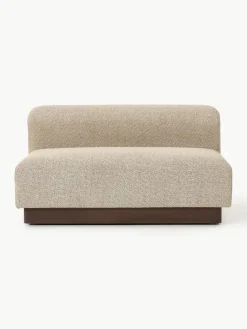 Sofa Natalie (2-Sitzer) aus Teddy-Bouclé