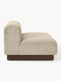 Sofa Natalie (2-Sitzer) aus Teddy-Bouclé