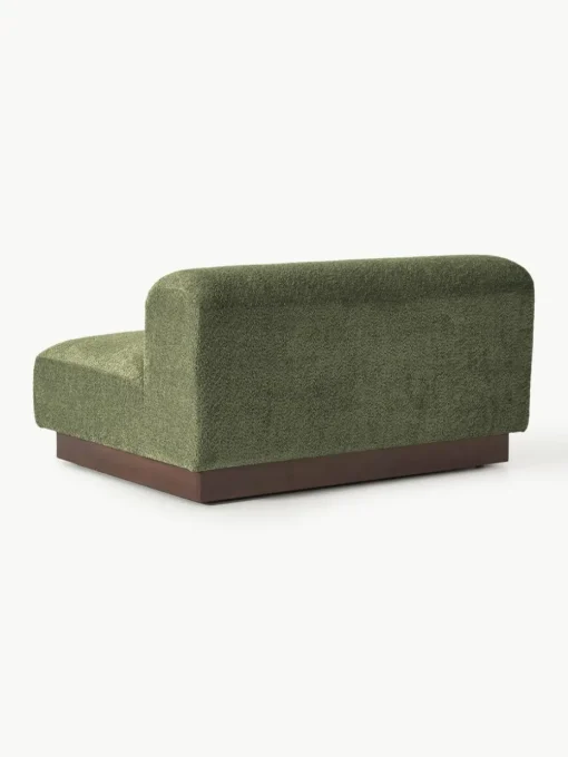 Sofa Natalie (2-Sitzer) aus Teddy-Bouclé