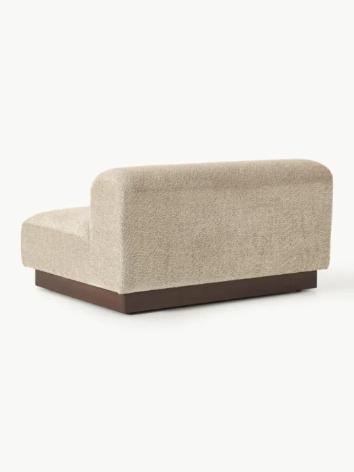 Sofa Natalie (2-Sitzer) aus Teddy-Bouclé