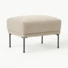Sofa-Hocker Fluente mit Metall-Füßen