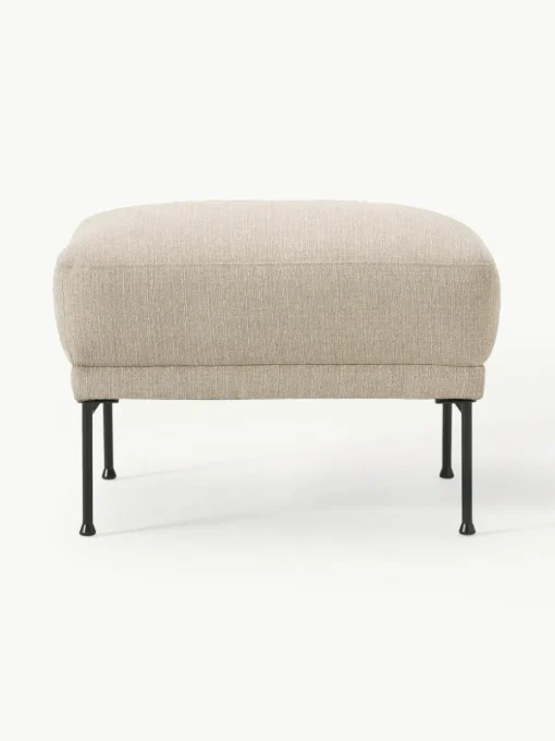 Sofa-Hocker Fluente mit Metall-Füßen