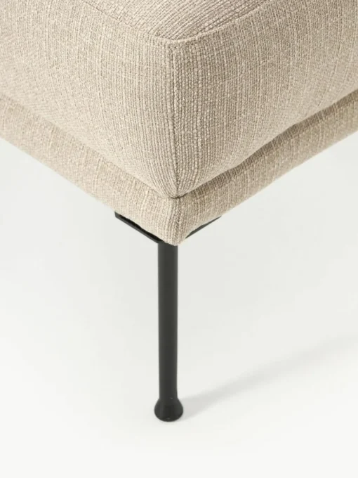 Sofa-Hocker Fluente mit Metall-Füßen