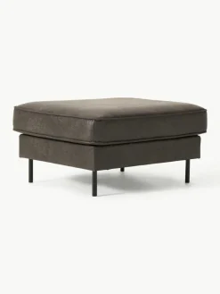 Sofa-Hocker Hunter aus recyceltem Leder