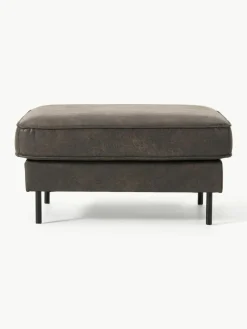 Sofa-Hocker Hunter aus recyceltem Leder
