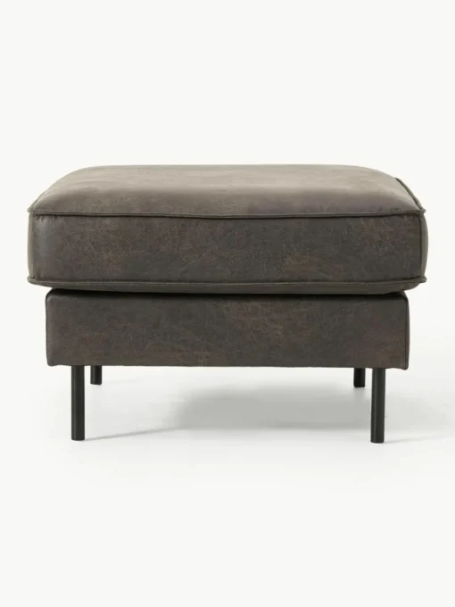Sofa-Hocker Hunter aus recyceltem Leder