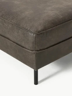 Sofa-Hocker Hunter aus recyceltem Leder