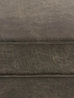 Sofa-Hocker Hunter aus recyceltem Leder