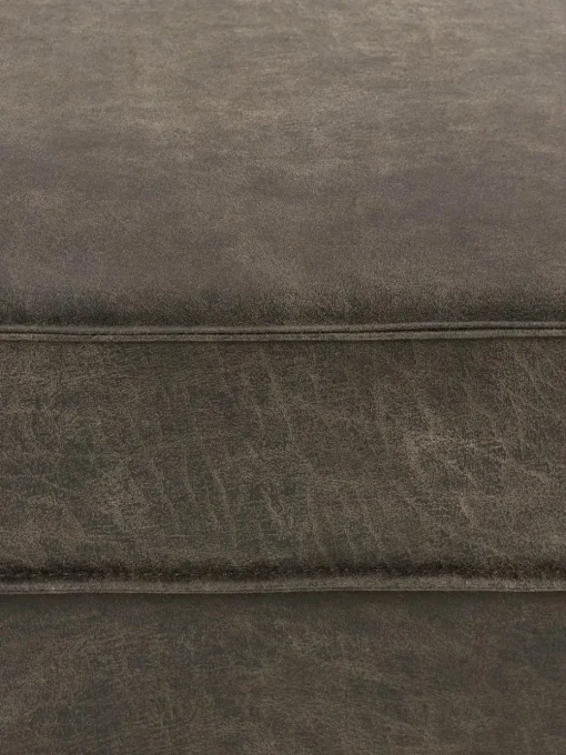 Sofa-Hocker Hunter aus recyceltem Leder